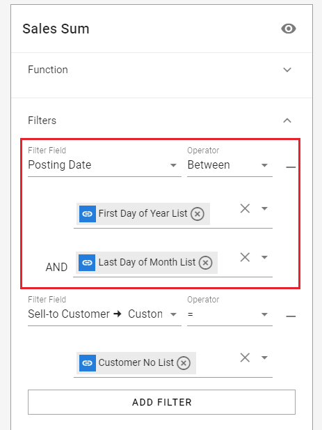 How to add month to date mtd or year to date ytd calculations into 